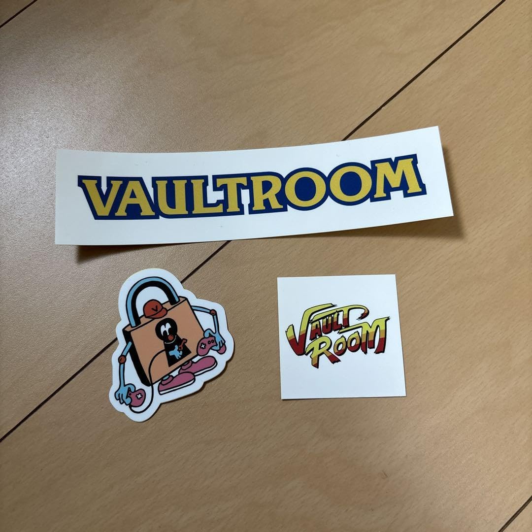 Amazon.co.jp: vaultroom ステッカー3枚セット ボルトルーム
